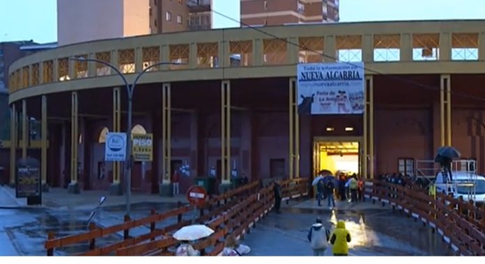 Estado del recorrido del encierro minutos antes de las ocho de la mañana del viernes. (Foto: CMM)