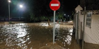 Inundación en Numancia de la Sagra, en la provincia de Toledo, el 3 de septiembre de 2023. (Foto: EP)