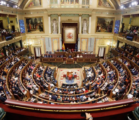El hemiciclo del Congreso de los Diputados el 26 de septiembre de 2023 en fotografía de Eduardo Parra para Europa Press.