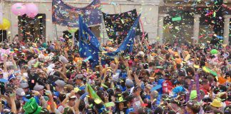 Lo mejor del chupinazo de las Ferias está aquí: búscate en las mejores fotos Chupinazo de las Ferias 2023 en Guadalajara. (Foto: La Crónic@)