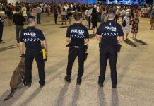 La unidad canina de la Policía Local refuerza el dispositivo de seguridad para las fiestas de Azuqueca de Henares este 2023. (Foto: Ayuntamiento de Azuqueca)