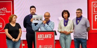 El secretario del PSOE en Guadalajara, Pablo Bellido, el 15 de septiembre de 2023.