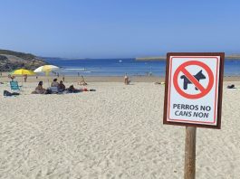 Aunque sorprenda, para este jueves las playas más soleadas serán las de Galicia, como esta de San Ciprián, en el norte de Lugo. (Foto: La Crónic@)