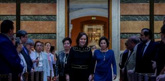 Clara Sánchez ha leído su discurso de ingreso en la RAE este domingo, 8 de octubre de 2023. (Foto: EP)