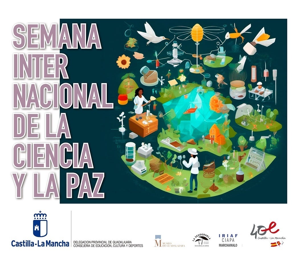 Cartel de la Semana Ciencia 2023 en Guadalajara.