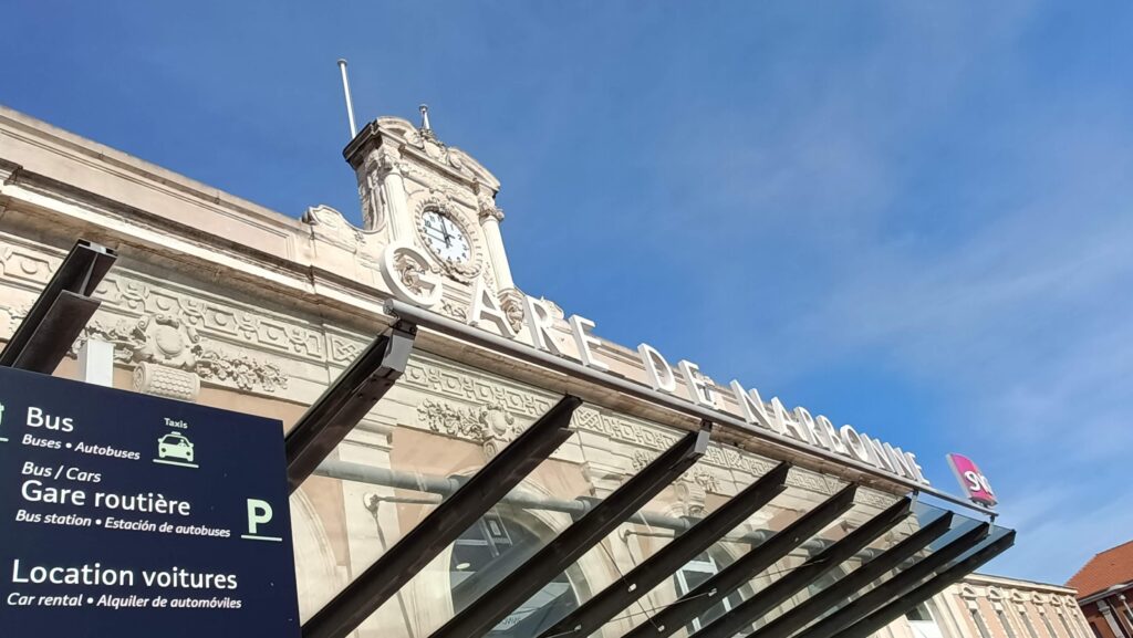 Estación de Narbona en octubre de 2023. (Foto: La Crónic@)