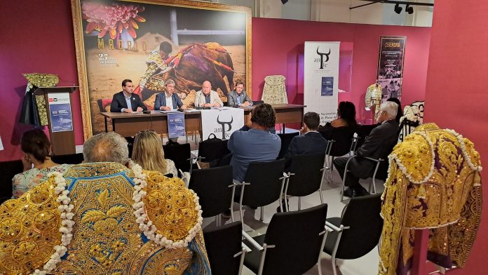 Presentación del Congreso Nacional de Tauromaquia, que se celebra en Madrid en octubre de 2023.