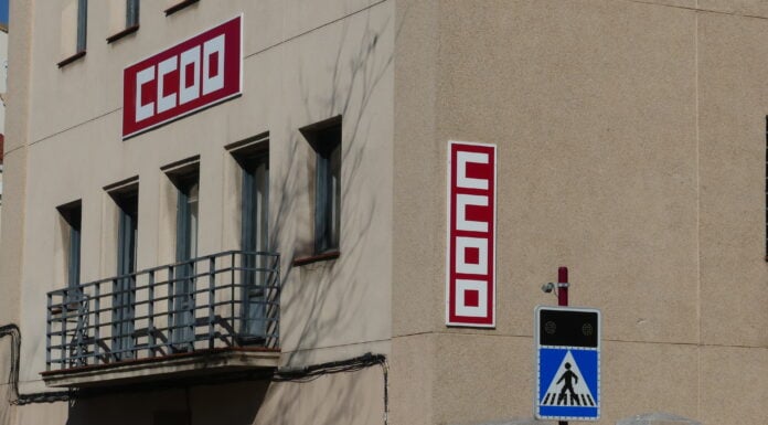 ¿Pendiente de un convenio? Este año van despacio Sede de CCOO en Guadalajara. (Foto: La Crónic@)