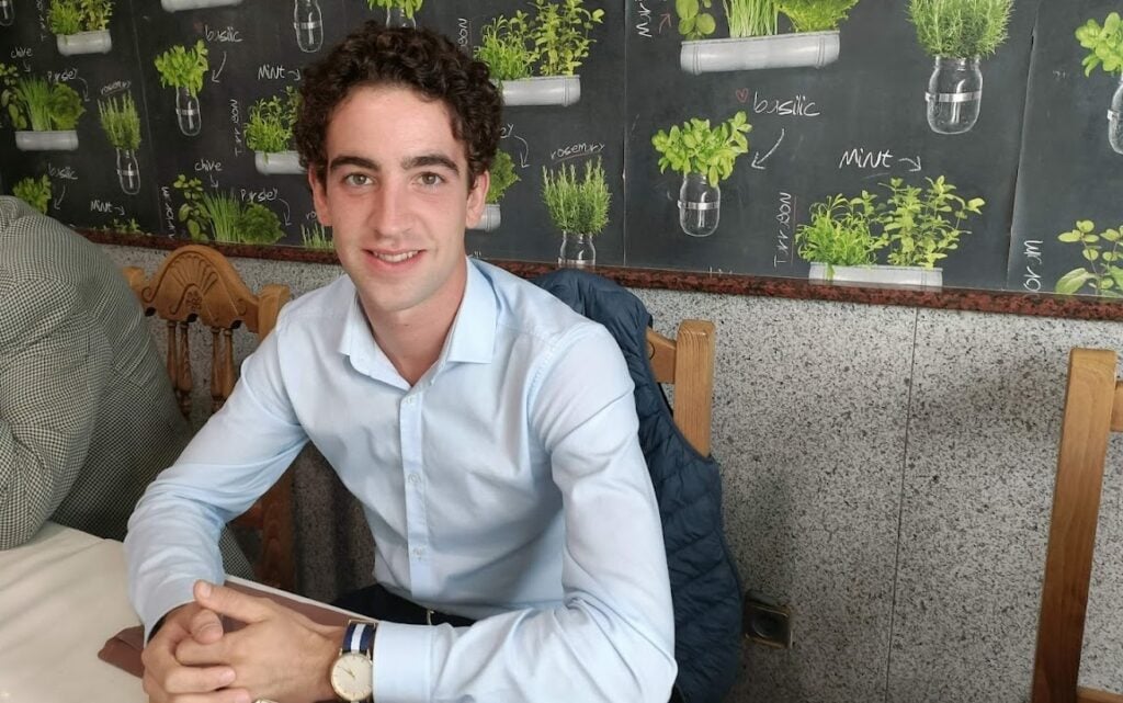 Víctor Hernández en el "Cocido Taurino" de Guadalajara, el 13 de octubre de 2023. (Foto: La Crónic@)