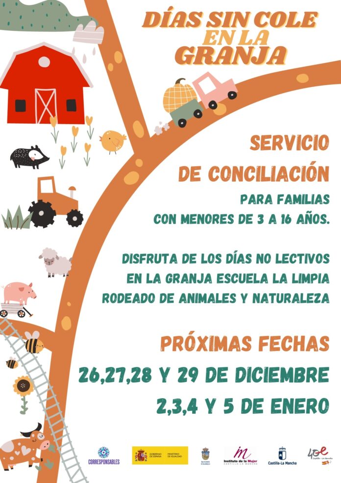 2023 11 24 Se Abre El Plazo De Inscripción Para Días Sin Cole En La Granja Durante Estas Navidades