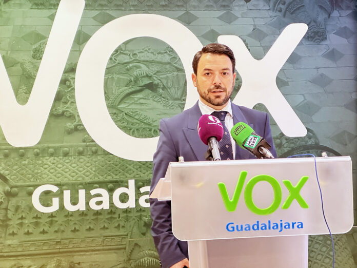 Iván Sánchez, nuevo presidente de Vox en Guadalajara.