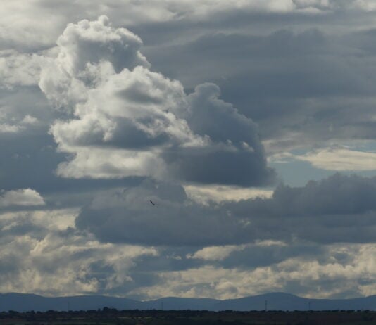 Nubes de tormenta. (Foto: La Crónic@)