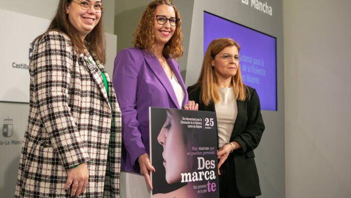 Sara Simón, en la presentación de la campaña delo 25N de 2023.