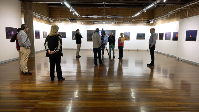 Presentación de la exposición sobre los cielos de Guadalajara.