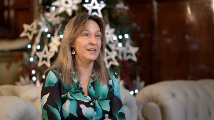 Ana Guarinos, alcaldesa de Guadalajara, en su primer mensaje de fin de año a los vecinos de la capital alcarreña.