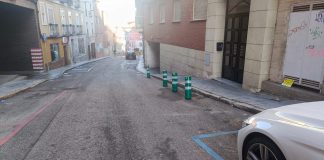 Aspecto actual de la calle Cervantes. (Foto: La Crónic@)