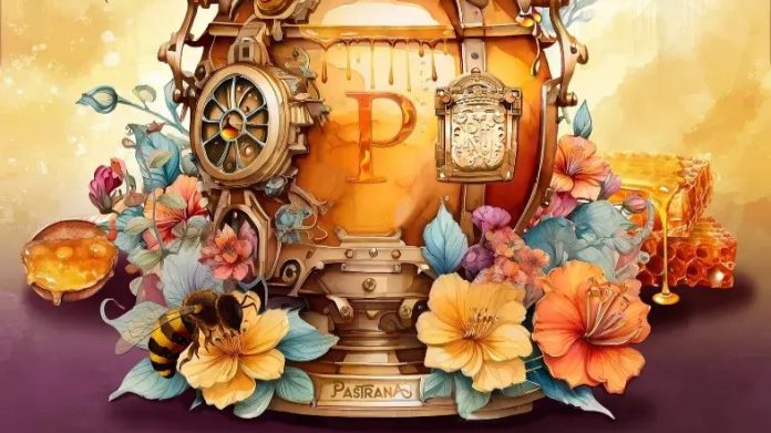 Detalle del cartel de la Feria Apícola de Pastrana 2024.