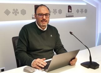 «Feminismo deportivo» y algo más en Guadalajara El concejal de Infancia de Guadalajara, Roberto Narro.