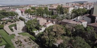 Así de bien se ha visto Guadalajara en «Un país para leerlo», de TVE Guadalajara, en una de las múltiples tomas a vista de dron empleadas dentro del programa dedicado a la ciudad en "Un país para leerlo".