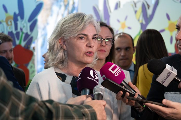 Mercedes Gómez en Fitur, el 27 de enero de 2024.