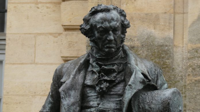 Estatua de Goya en Burdeos. (Foto: La Crónic@)