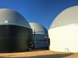 Ejemplo de una planta biogás instalada en España.