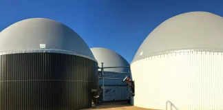 Ejemplo de una planta biogás instalada en España.