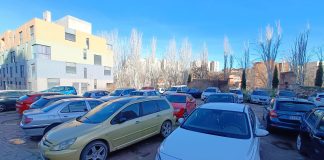 Donde menos se engaña al seguro en Castilla-La Mancha es en Guadalajara (según un estudio) Aparcamiento improvisado en Guadalajara. (Foto: La Crónic@)