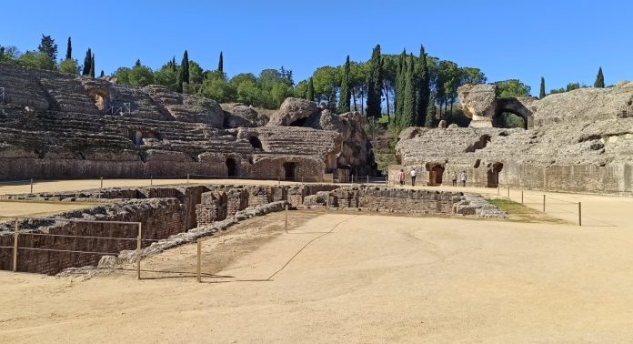 Anfiteatro romano de Itálica.