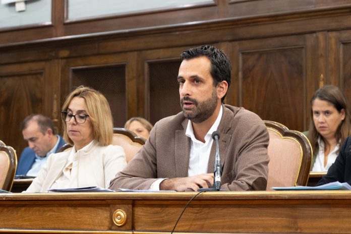 El vicepresidente cuarto de la Diputación, Héctor Gregorio.