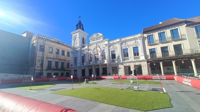 Plaza Mayor de Guadalajara el 20 de febrero de 2024. (Foto: La Crónic@)