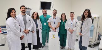 Personal del servicio de Oncología Radioterápica del Hospital Universitario de Toledo, a cuya Unidad de Braquiterapia está previsto remitir los pacientes de Guadalajara. (Foto: SESCAM)