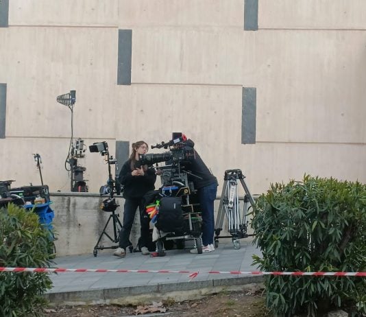 Un rodaje en Guadalajara, en imagen de archivo. (Foto: La Crónic@)