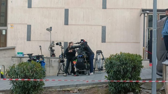 Un rodaje en Guadalajara, en imagen de archivo. (Foto: La Crónic@)