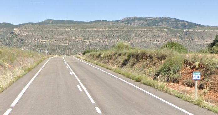 El accidente mortal ha ocurrido en este punto kilométrico de la CM-1002, en Uceda. (Foto: Google Maps)