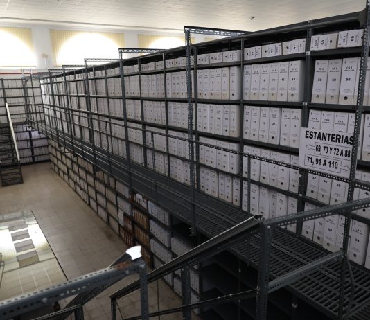 Algunos de los fondos del Archivo General Militar de Guadalajara.