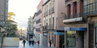 Calle Mayor de Guadalajara, en 2024. (Foto: La Crónic@)