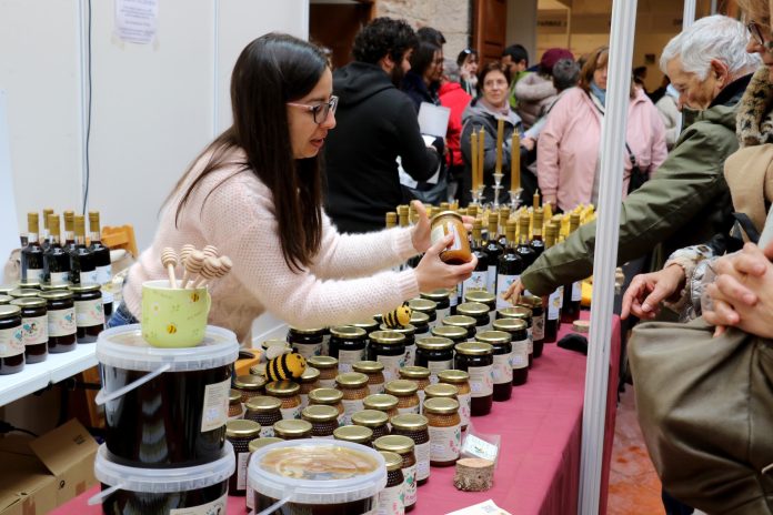 Feria Apícola de Pastrana, en su edición de 2024.