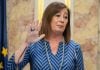 El Congreso se va a gastar 5 millones de euros… para ahorrar Francina Armengol durante su comparecencia en el Congreso de los Diputados el 5 de marzo de 2024. (Foto: EP)