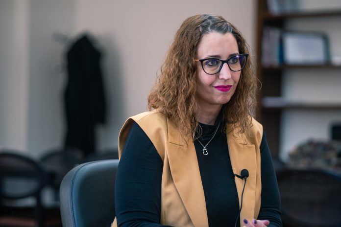 Sara Simón, en su actual etapa como consejera de Igualdad.