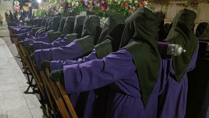 Procesión del Silencio 2024 en Guadalajara. (Foto: La Crónic@)