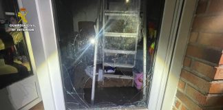 La joven fue detenida por la Guardia Civil en Fuentenovilla.