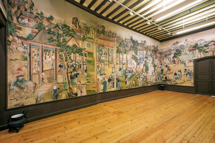 Salón chino del Palacio de la Cotilla, en Guadalajara.