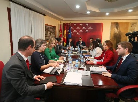 Consejo de Gobierno de Castilla-La Mancha celebrado en 2015 en Azuqueca.