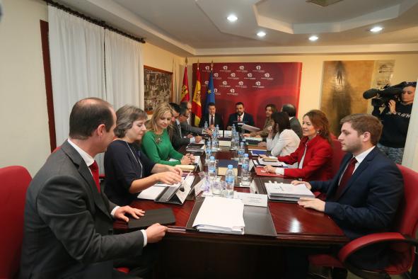 Consejo de Gobierno de Castilla-La Mancha celebrado en 2015 en Azuqueca.
