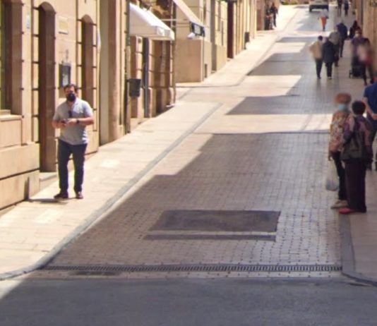 La calle Cardenal Mendoza de Sigüenza, popularmente conocida como "calle Guadalajara", en una imagen de archivo. (Foto: Google Maps)