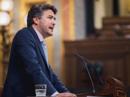 López Maraver en el Congreso.