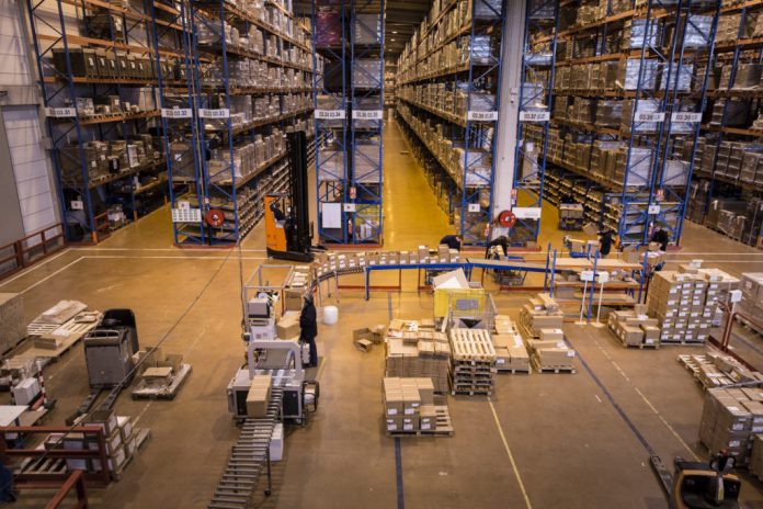 Plataforma logística de FM Logistic en Chateau-Thierry.