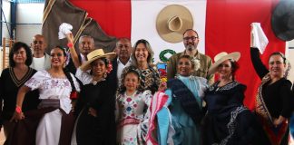 Presentación de la Asociación de Peruanos Residentes en Guadalajara, el 7 de abril de 2024.