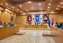 Pleno del Ayuntamiento de Talavera de la Reina el 10 de mayo de 2024.